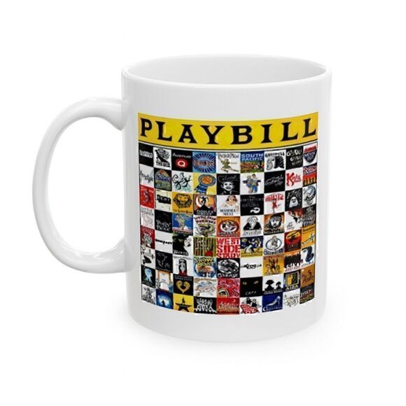NWOT. 🕯🌹Playbill Mug. Perfect for the Broadway Musical Fan. - Picture 3 of 9